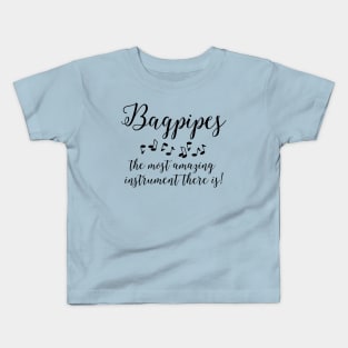 Amazing Bagpipes Kids T-Shirt